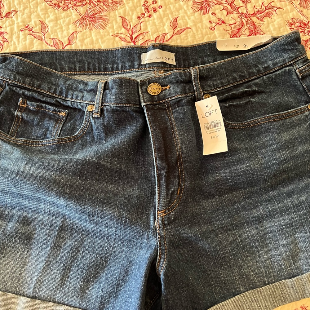 NWT Loft Denim Shorts